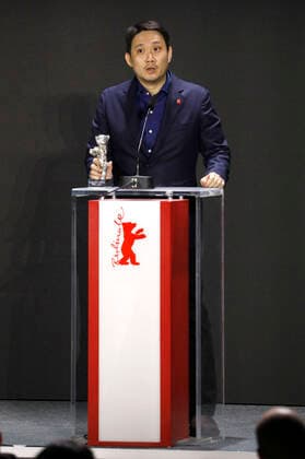 Ryusuke Hamaguchi with the Silver Bear Grand Jury Prize for Guzen to sozo at the award ceremony of the Berlinale Summer Special 2021 71 Berlin International Film Festival at the open-air cinema Museumsinsel Berlin, 13 06 2021 Foto:xD.xBedrosianx xFuturexImage