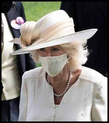 . 16 06 2021. Ascot, United Kingdom. Camilla, Duchess of Cornwall on day two of Royal Ascot.  xStephenxLockx xi-Imagesx IIM-22283-0134