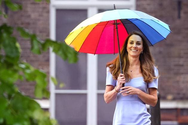 Bilder des Jahres 2021, Entertainment 06 Juni Entertainment Themen der Woche KW24 Entertainment Bilder des Tages Herzogin Kate bei der Eröffnung der Roal Foundation Centre for Early Childhood in London . 18 06 2021. London, United Kingdom. Kate Middleton, the Duchess of Cambridge, at the launch of The Royal Foundation Centre for Early Childhood in London.  xPoolx xi-Imagesx IIM-22296-0001