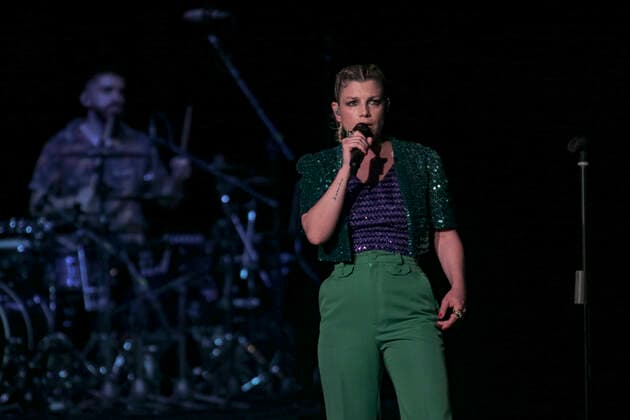 Emma in Fortuna Live 21 Tour at the Cavea of the Auditorium Parco della Musica in Rome Emma in Fortuna Live 21 Tour at the Cavea of the Auditorium Parco della Musica in Rome. The singer performed by presenting her latest work, after the pandemic stopped. Rome Lazio Italy Copyright: DanielaxFranceschelli