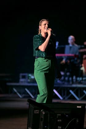 Emma in Fortuna Live 21 Tour at the Cavea of the Auditorium Parco della Musica in Rome Emma in Fortuna Live 21 Tour at the Cavea of the Auditorium Parco della Musica in Rome. The singer performed by presenting her latest work, after the pandemic stopped. Rome Lazio Italy Copyright: DanielaxFranceschelli