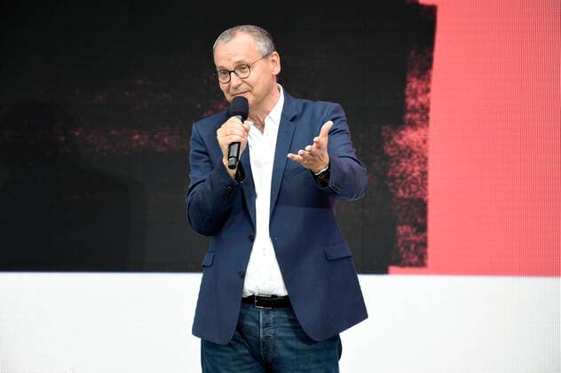 Knut Elstermann at the award ceremony of the Audience Award Competition 2021 at the Berlinale Summer Special 2021 71 Berlin International Film Festival at the open-air cinema Museumsinsel Berlin, 20 06 2021 Foto:xN.xKubelkax xFuturexImage