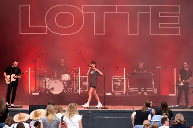 Lotte live as part of the concert series Back on Stage at the Gilde Parkbühne Hannover, 20 06 2021 Foto:xU.xStammx xFuturexImage