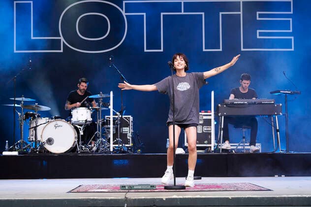 Lotte live as part of the concert series Back on Stage at the Gilde Parkbühne Hannover, 20 06 2021 Foto:xU.xStammx xFuturexImage