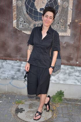 Award ceremony of the First Steps Award 2021 Dunja Hayali arrival to the 22 award ceremony, red carpet to the young talent award First Steps Award 2021 at Holzmarkt in Berlin on 21 06 2021 Photopress Mueller