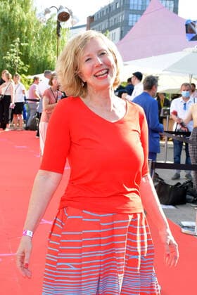 Award ceremony of the First Steps Award 2021 Petra Zieser arrival to the 22 award ceremony, red carpet to the newcomer award First Steps Award 2021 at the Holzmarkt in Berlin on 21 06 2021 Photopress Mueller