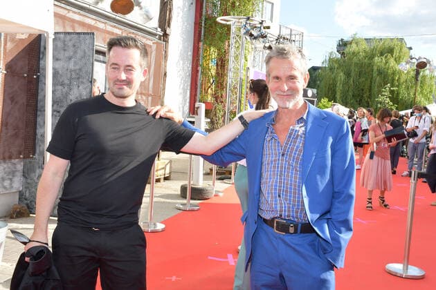 Award ceremony of the First Steps Award 2021 Christian Schwochow, director, Ullrich Matthes, president German Film Academy e V Arrival to the 22 award ceremony, red carpet to the newcomer award First Steps Award 2021 at the Holzmarkt in Berlin on 21 06 2021 Photopress Mueller