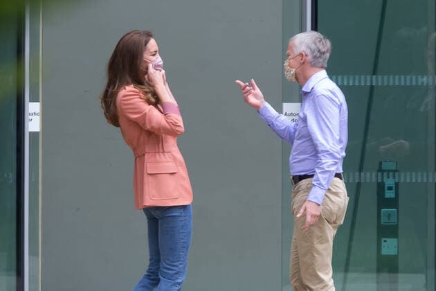 Duchess Of Cambridge Visits National History Museum Catherine, Duchess of Cambridge visits the Natural History Museum, Cromwell Street in London, UK on 22nd June 2021. London England United Kingdom fletcher-catherin210606_npVpA  Copyright: xMIxNewsx