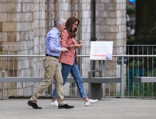 Catherine, Duchess of Cambridge visits the Natural History Museum in London. During the visit she was shown around the Urban Nature Project by museum director Dr. Doug Gurr. Featuring: Catherine, Duchess Of Cambridge, Dr. Doug Gurr Where: London, United Kingdom When: 22 Jun 2021 Credit: John Rainford Cover Images **NOT AVAILABLE FOR PUBLICATION IN THE UK** Copyright: xx 41525736 EDITORIAL USE ONLY. NOT FOR USE BY NEWSPAPERS BASED IN THE UK.
