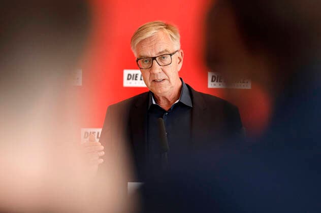 Dietmar Bartsch during a press statement of the party Die Linke before the faction meeting on the faction level in the Reichstag building Berlin, 22 06 2021 Foto:xC.xHardtx xFuturexImage