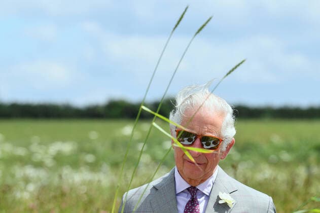 Entertainment Themen der Woche KW25 Entertainment Bilder des Tages Prinz Charles besucht Farm in Shipton-Under-Wychwood, Oxfordshire . 22 06 2021. Shipton-Under-Wychwood,United Kingdom. Prince Charles, Prince of Wales during a visit to FarmED, a new centre for farm and food education, on a farm in Shipton-Under-Wychwood, Oxfordshire,United Kingdom.  xPoolx xi-Imagesx IIM-22307-0004