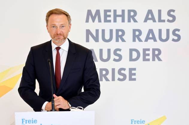 Christian Lindner during a press statement of the FDP before the faction meeting on the faction level in the Reichstag building Berlin, 22 06 2021 Foto:xC.xHardtx xFuturexImage