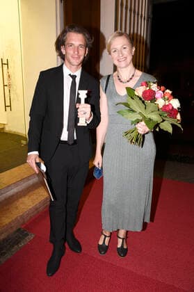 Jan Philipp Weyl with company at the 20 award ceremony of the Peace Prize of the German Film Die Brücke at Cuvillies Theater Munich, 22 06 2021 Foto:xS.xAdamx xFuturexImage