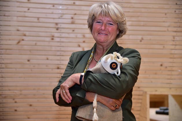 Eröffnung ANOHA im Jüdischen Museum Berlin Prof. Monika Grütters, MdB Kulturministerin, mit Lieblingsstofftier Katta, Lemur PK zur Eröffnung der Kinderwelt ANOHA im Jüdischen Museum in Berlin am 23.06.2021 *** Opening of ANOHA at the Jewish Museum Berlin Prof. Monika Grütters, MdB Minister of Culture, with her favourite stuffed animal Katta, Lemur PK for the opening of the childrens world ANOHA at the Jewish Museum in Berlin on 23 06 2021 Photopress Mueller