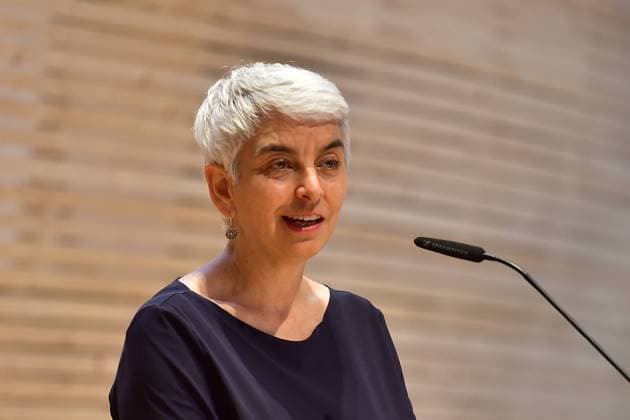 Eröffnung ANOHA im Jüdischen Museum Berlin Hetty Berg, Direktorin des Jüdischen Museum Berlin, PK zur Eröffnung der Kinderwelt ANOHA im Jüdischen Museum in Berlin am 23.06.2021 *** Opening of ANOHA at the Jewish Museum Berlin Hetty Berg, Director of the Jewish Museum Berlin, PK on the opening of the childrens world ANOHA at the Jewish Museum in Berlin on 23 06 2021 Photopress Mueller