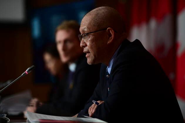 June 23, 2021, Ottawa, on, Canada: Dr. Tom Wong, Chief Medical Officer of Public Health speaks during a press conference in Ottawa on Wednesday, June 23, 2021. Ottawa Canada  - ZUMAc35_ 20210623_zaf_c35_023 Copyright: xSeanxKilpatrickx