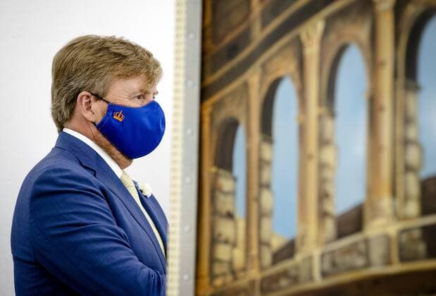 AMSTERDAM King Willem Alexander is visiting the Open Studios of the Rijksakademie van Beeldende Kunsten on the occasion of the institute s 150th anniversary During the Open Studios, Dutch and international artists show the results of their temporary stay at the Rijksakademie ANP ROYAL IMAGES SEM VAN DER WAL  Copyright: xHollandsexHoogtex xxANPx x432980045x