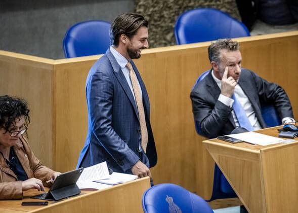 THE HAGUE Thierry Baudet Forum for Democracy in the House of Representatives during a debate about the developments surrounding the corona virus REMKO DE WAAL W  Copyright: xHollandsexHoogtex xxANPx x432981700x