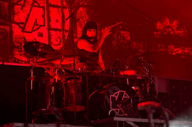 Dirk Oechsle of Völkerball live at the concert series Back on Stage at the Gilde Parkbühne Hannover, 24 06 2021 Foto:xU.xStammx xFuturexImage