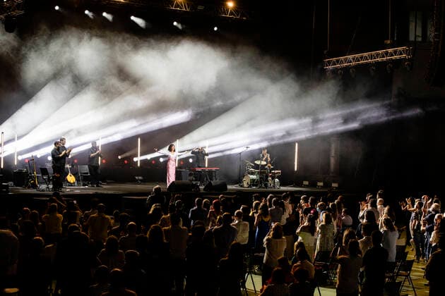 Ana Moura Performs In Porto Portuguese singer Ana Moura, presents in concert at the Arena Super Bock, in Porto, on the 25th of June 2021, Porto, Portugal Porto Portugal franca-portugue210625_np5TZ  Copyright: xRitaxFrancax