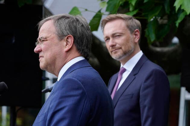 Anniversary of the signing of the coalition agreement between CDU and FDP in North Rhin