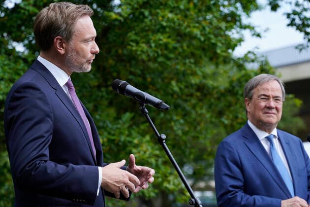 Anniversary of the signing of the coalition agreement between CDU and FDP in North Rhin
