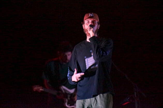 Italy: Mecna in concert at the Cavea Mecna in concert at the Cavea. The rapper also presented his latest song in which Ghemon and Ginevra collaborated. Rome Lazio Italy Cavea Auditrorium Parco della Musica Copyright: DanielaxFranceschelli
