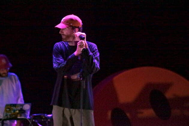 Italy: Mecna in concert at the Cavea Mecna in concert at the Cavea. The rapper also presented his latest song in which Ghemon and Ginevra collaborated. Rome Lazio Italy Cavea Auditrorium Parco della Musica Copyright: DanielaxFranceschelli