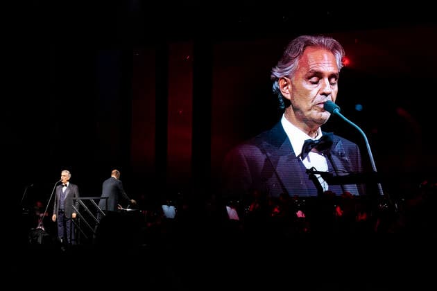 Second Concert By The Italian Artist Andrea Bocelli In Coimbra, Portugal Italian Artist Andrea Bocelli, in Coimbra, Portugal, on June 26, 2021. About 13.000 people took part in the concert at the Estadio Cidade de Coimbra amid the restrictions of Covid-19 pandemic. Coimbra Portugal franca-secondco210626_np9Vt  Copyright: xRitaxFrancax