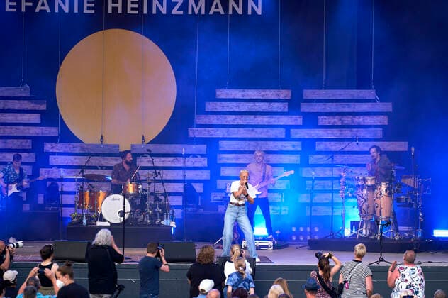 Stefanie Heinzmann live as part of the concert series Back on Stage at the Gilde Parkbühne Hannover, 26 06 2021 Foto:xU.xStammx xFuturexImage