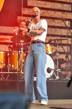 Stefanie Heinzmann live as part of the concert series Back on Stage at the Gilde Parkbühne Hannover, 26 06 2021 Foto:xU.xStammx xFuturexImage