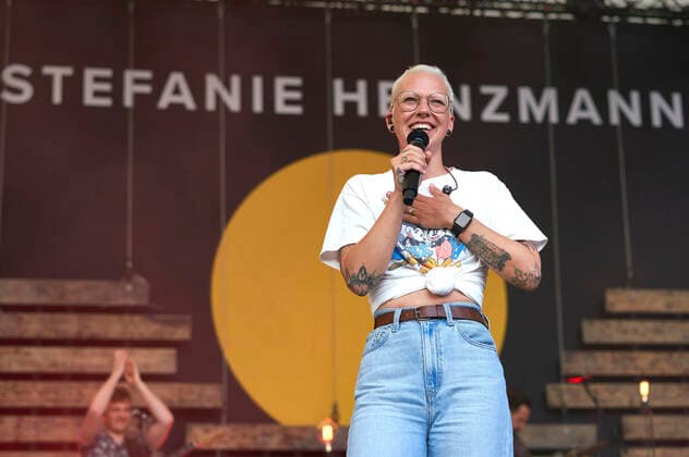 Stefanie Heinzmann live as part of the concert series Back on Stage at the Gilde Parkbühne Hannover, 26 06 2021 Foto:xU.xStammx xFuturexImage