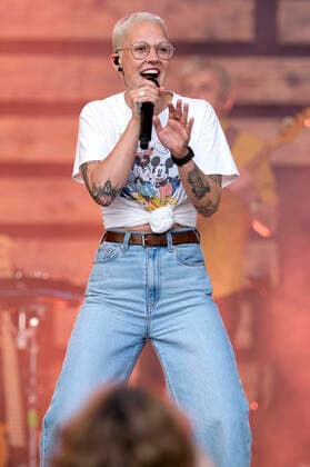 Stefanie Heinzmann live as part of the concert series Back on Stage at the Gilde Parkbühne Hannover, 26 06 2021 Foto:xU.xStammx xFuturexImage