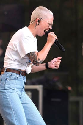 Stefanie Heinzmann live as part of the concert series Back on Stage at the Gilde Parkbühne Hannover, 26 06 2021 Foto:xU.xStammx xFuturexImage