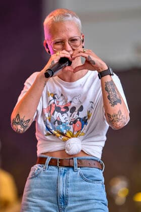 Stefanie Heinzmann live as part of the concert series Back on Stage at the Gilde Parkbühne Hannover, 26 06 2021 Foto:xU.xStammx xFuturexImage