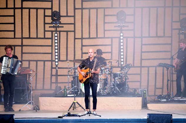 Milow live as part of the concert series Back on Stage at the Gilde Parkbühne Hannover, 27 06 2021 Foto:xU.xStammx xFuturexImage