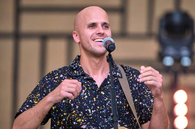 Milow live as part of the concert series Back on Stage at the Gilde Parkbühne Hannover, 27 06 2021 Foto:xU.xStammx xFuturexImage