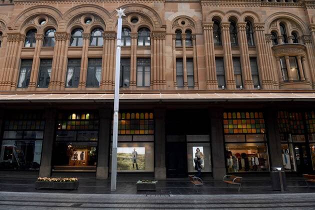 NSW CORONAVIRUS COVID19, The Queen Victoria Building on George Street is seen empty in the central business district in Sydney, Tuesday, June 29, 2021. More than five million people in Greater Sydney and its surrounds have gone into a 14-day lockdown as health authorities try to regain control of a coronavirus outbreak. ( NO ARCHIVING, EDITORIAL USE ONLY, NO USE IN BOOKS WITHOUT CONSENT SYDNEY NSW AUSTRALIA  Copyright: xMICKxTSIKASx 20210629001553397094