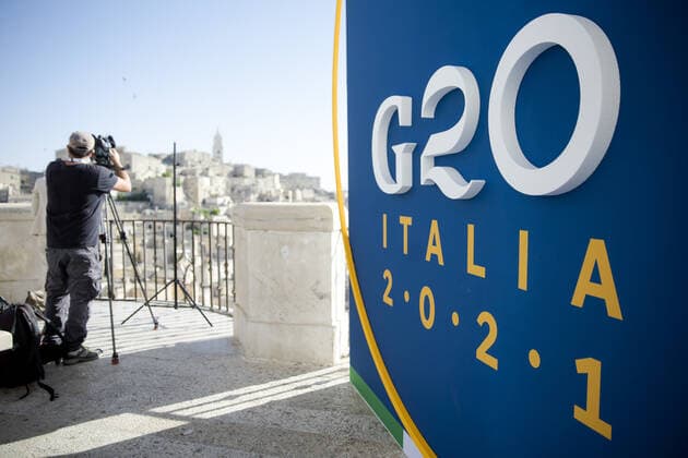 Impressionen Treffen der G20-AussenministerInnen in Matera. Matera, 29.06.2021. Matera Italy *** Impressions of the G20 Foreign Ministers Meeting in Matera Matera, 29 06 2021 Matera Italy Copyright: xJaninexSchmitz photothek.dex