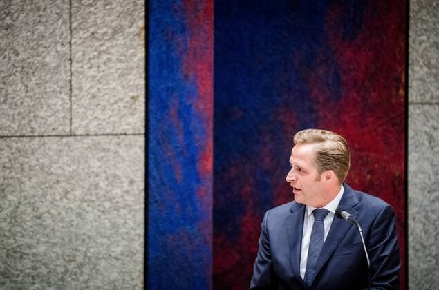 THE HAGUE Outgoing Minister Hugo de Jonge of Health, Welfare and Sport CDA during the weekly question time in the House of Representatives ANP BART SIZE  Copyright: xHollandsexHoogtex xxANPx x433184336x