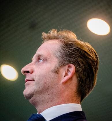 THE HAGUE Outgoing Minister Hugo de Jonge of Health, Welfare and Sport CDA during the weekly question time in the House of Representatives ANP BART SIZE  Copyright: xHollandsexHoogtex xxANPx x433184361x
