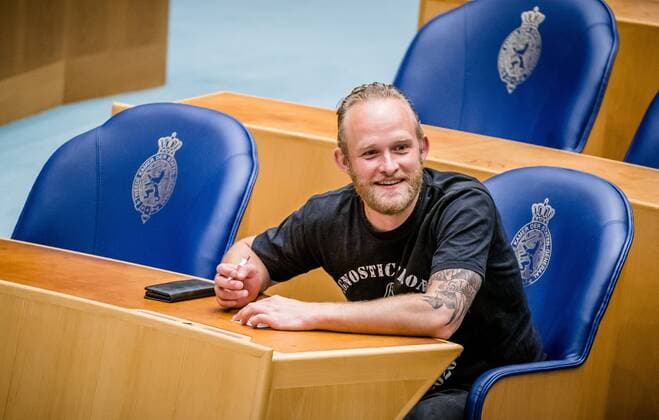 THE HAGUE Peter Kwint SP during the weekly question hour in the House of Representatives ANP BART SIZE  Copyright: xHollandsexHoogtex xxANPx x433184392x