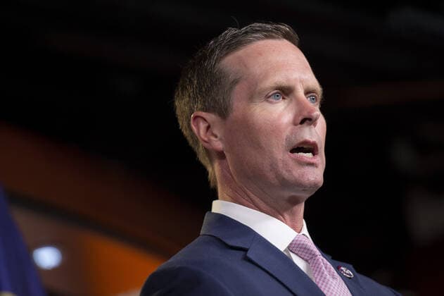 Rep. Rodney Davis, R-IL, and other House Republicans hold a press conference on the COVID-19 virus, at the U.S. Capitol in Washington, DC., on Tuesday, June 29, 2021.  WAP20210629765 BONNIExCASH