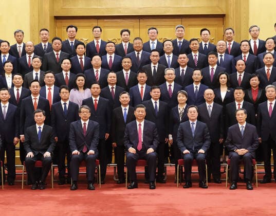 (210629) -- BEIJING, June 29, 2021 -- Chinese President Xi Jinping, also general secretary of the Communist Party of China (CPC) Central Committee and chairman of the Central Military Commission, meets with outstanding Party secretaries of county-level CPC committees selected from across the country in Beijing, capital of China, June 29, 2021. ) CHINA-BEIJING-XI JINPING-COUNTY-LEVEL CPC SECRETARIES-MEETING (CN) LixXueren 