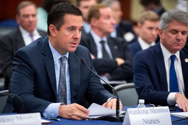 June 29, 2021, Washington, District of Columbia, USA: United States Representative Devin Nunes (Republican of California) offers remarks at a Republican-led forum on the origins of the COVID-19 virus, at the U.S. Capitol, at the US Capitol in Washington, DC, Tuesday, June 29, 2021. Credit: Rod Lamkey CNP Washington USA - ZUMAs152 20210629_zaa_s152_108 Copyright: xRodxLamkeyx-xCnpx