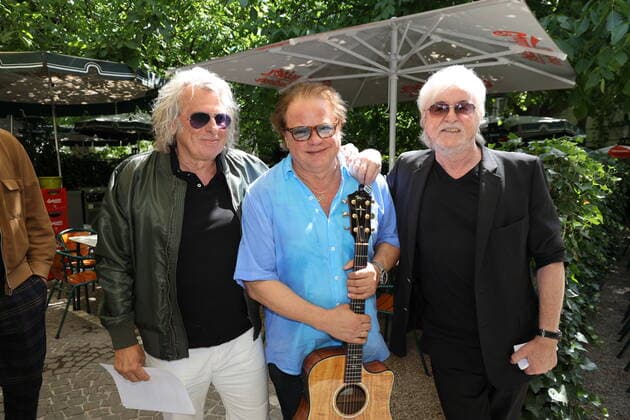 Farewell concert by Opus, Bilgeri and Minisex Vienna, Schweizerhaus, 01 07 2021 Rudi NEMECZEK, Ewald PFLEGER, Reinhold BILGERI