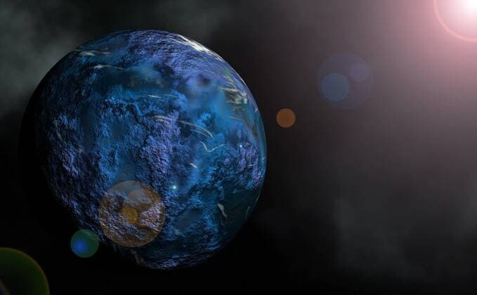IMAGO Creative: Planeten im Sonnensystem / Uranus - Symbolbilder Hochauflösende Illustration des Planeten Uranus. Der siebte Planet von der Sonne mit dem drittgrößten Durchmesser in unserem Sonnensystem *** High-resolution illustration of the planet Uranus The seventh planet from the Sun with the third largest diameter in our solar system Copyright: imageBROKER/Doukdouk ibxdgb06958954.jpg