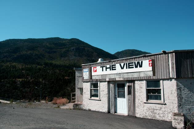 The village of Lytton British Columbia Canada , photo taken on September 11, 2008 The Canadian village was almost completely destroyed by fire on July 1, 2021 ARCHIVE PICTURE Lytton Canada
