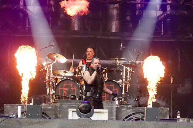 Feuerengel A Tribute to Rammstein live at the Strandkorb concert in Hamburg Hamburg Cruise Center Steinwerder Hamburg Germany Copyright: xLobeca RalfxHomburgx