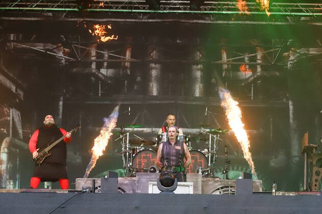 Feuerengel A Tribute to Rammstein live at the Strandkorb concert in Hamburg Hamburg Cruise Center Steinwerder Hamburg Germany Copyright: xLobeca RalfxHomburgx